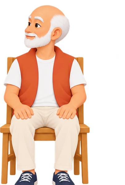 Coach Lin seated with his head turned to the right